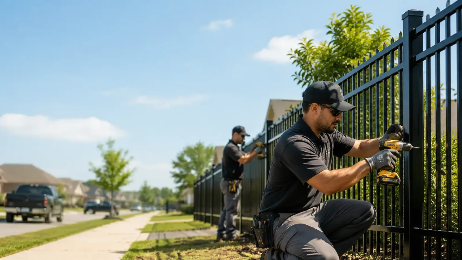 Metal Fence Installation in Luther, IA
